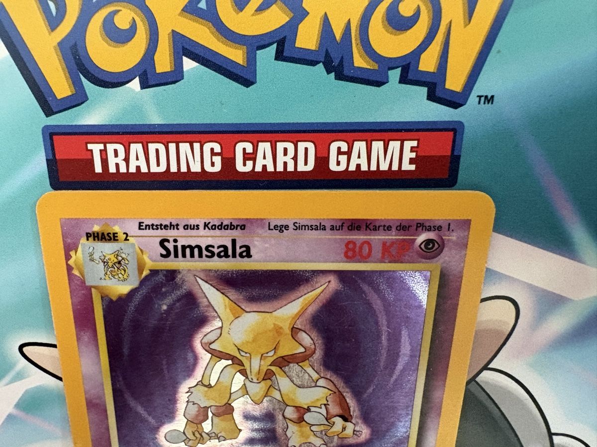 Pokémon Carte collezionabili: Alakazam (Simsala) 1/102 Base Set DE – Usato da Buchs SG venduto da Techniquez 6