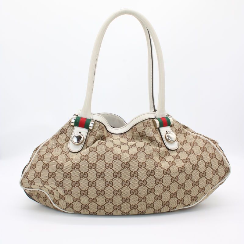 Gucci Borse da donna: Gucci GG Canvas Web Match Ball Tote – Usato da Urtenen-Schönbühl venduto da jana2kids