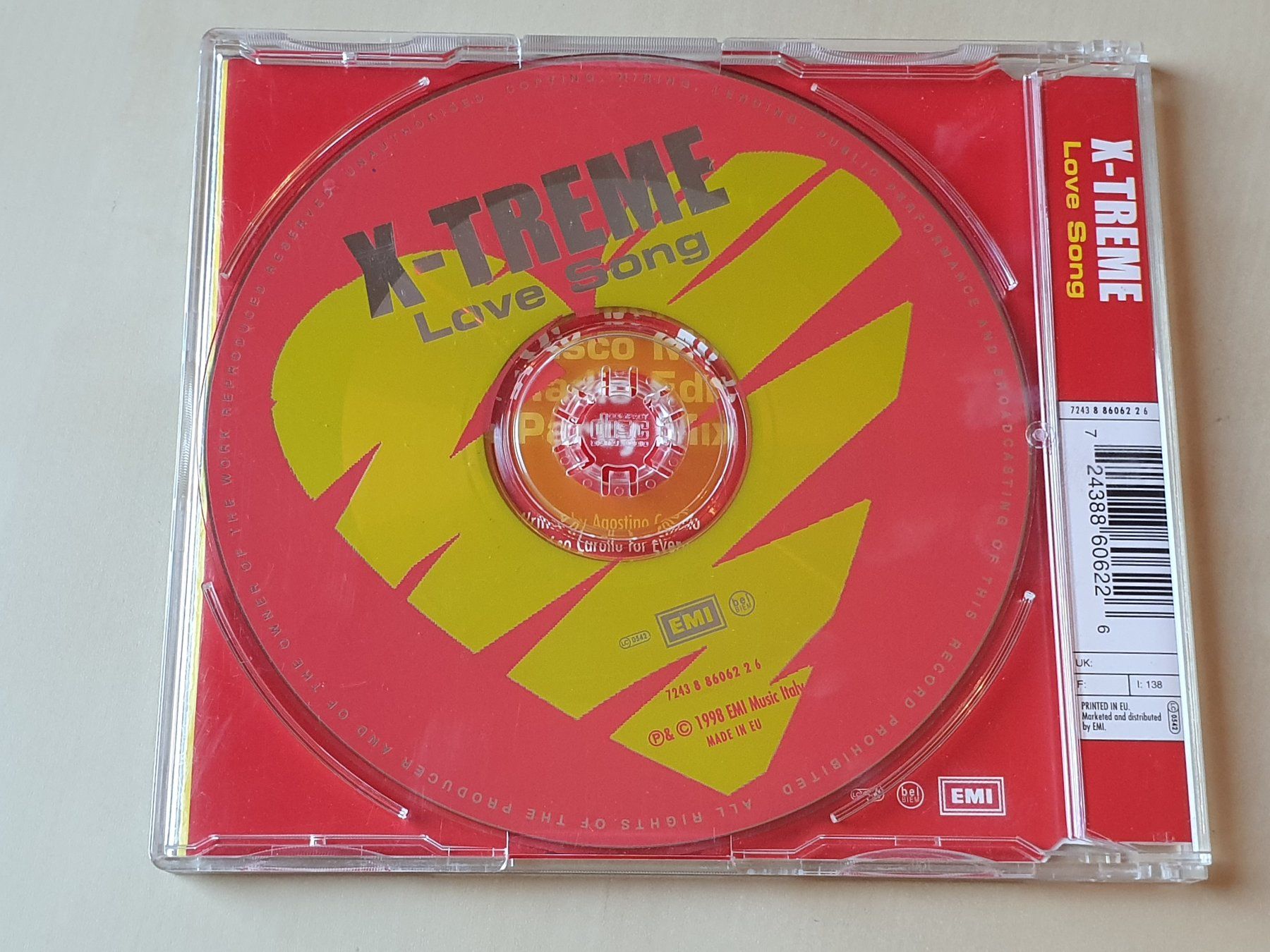 CD: X-Treme Love Song – Usato da Stansstad venduto da collectorsshop 1