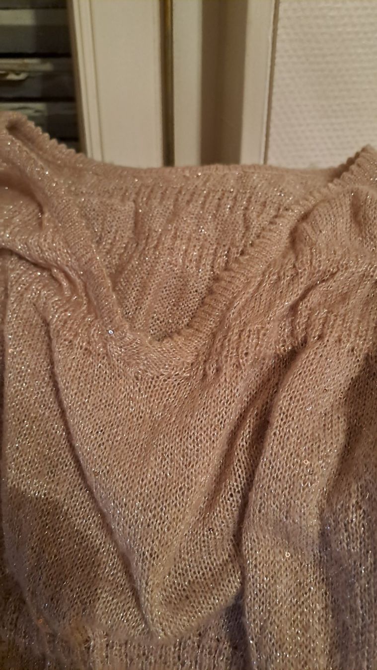 Maglioni & Felpe: Pull ample beige-rose JUBYLEE super look  taille S-M – Usato da Delémont venduto da nan_8by9 2