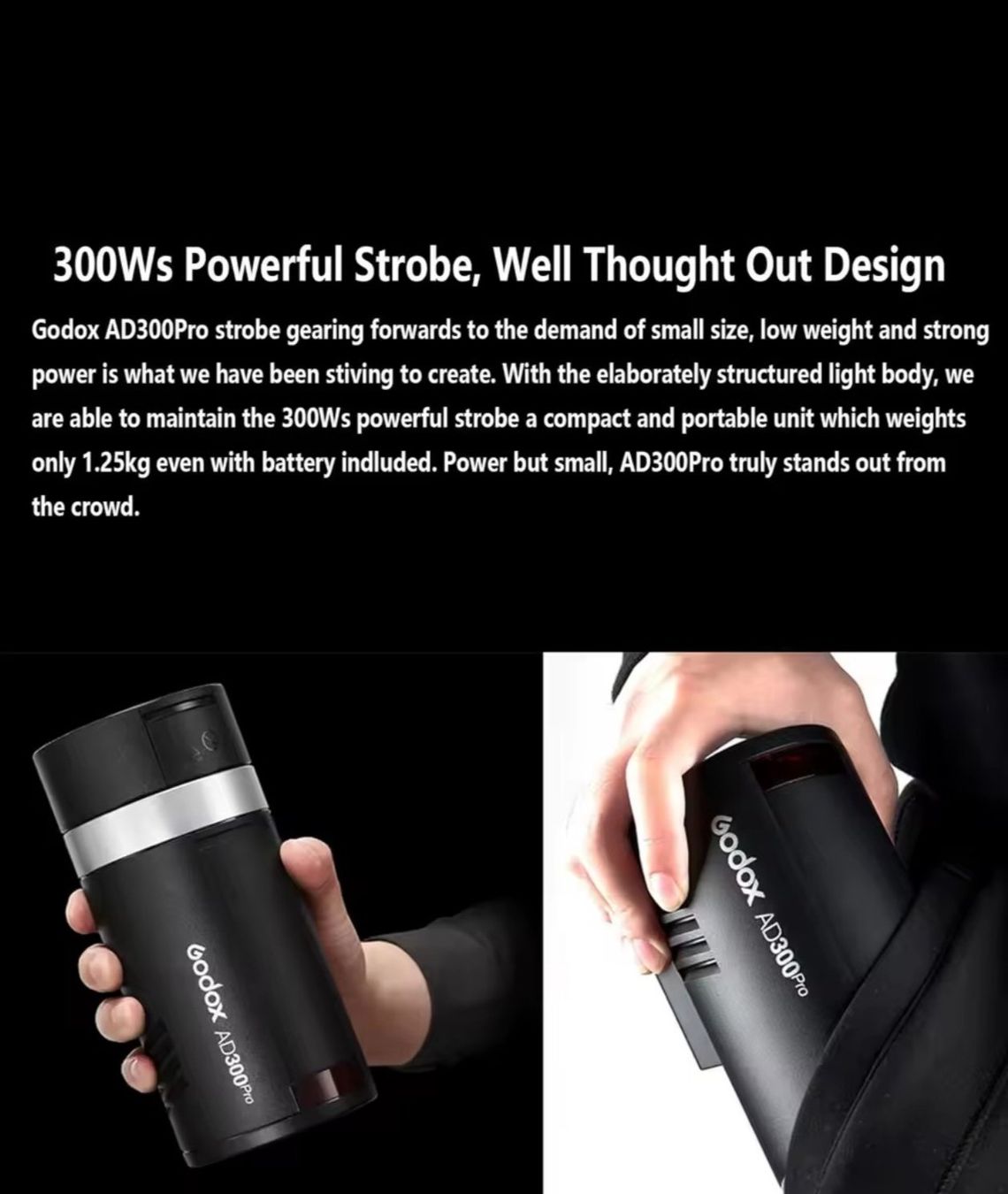 Godox Flash: Godox AD300Pro Strobe light Neu – Usato da Uster venduto da TOPPRICEE 5