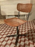 Chaise Pagwood bois et métal