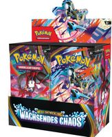 Pokemon ME04 Wachsendes Chaos: 1 Displ (36 Booster) DEUTSCH