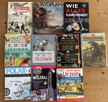 Bücher Konvolut Technik Dinosaurier Kinderlexikon