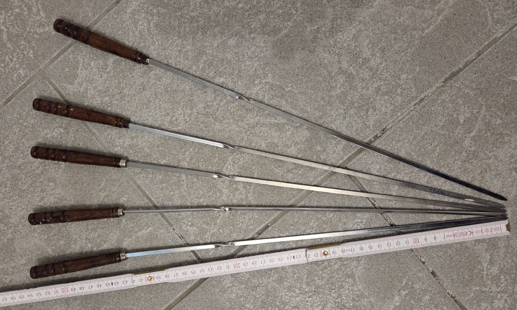 Bestecksets: 5Stk. Spiess, Grillspiesse 53cm – Gebraucht aus Klingnau von Groofty69 2