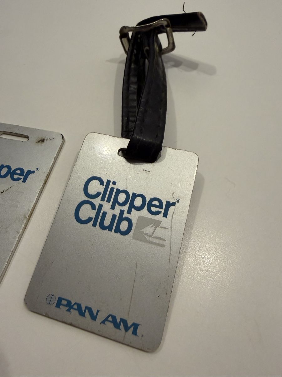 Placchette & Badge: Pan Am Clipper Club – Usato da Uster venduto da patmb 1