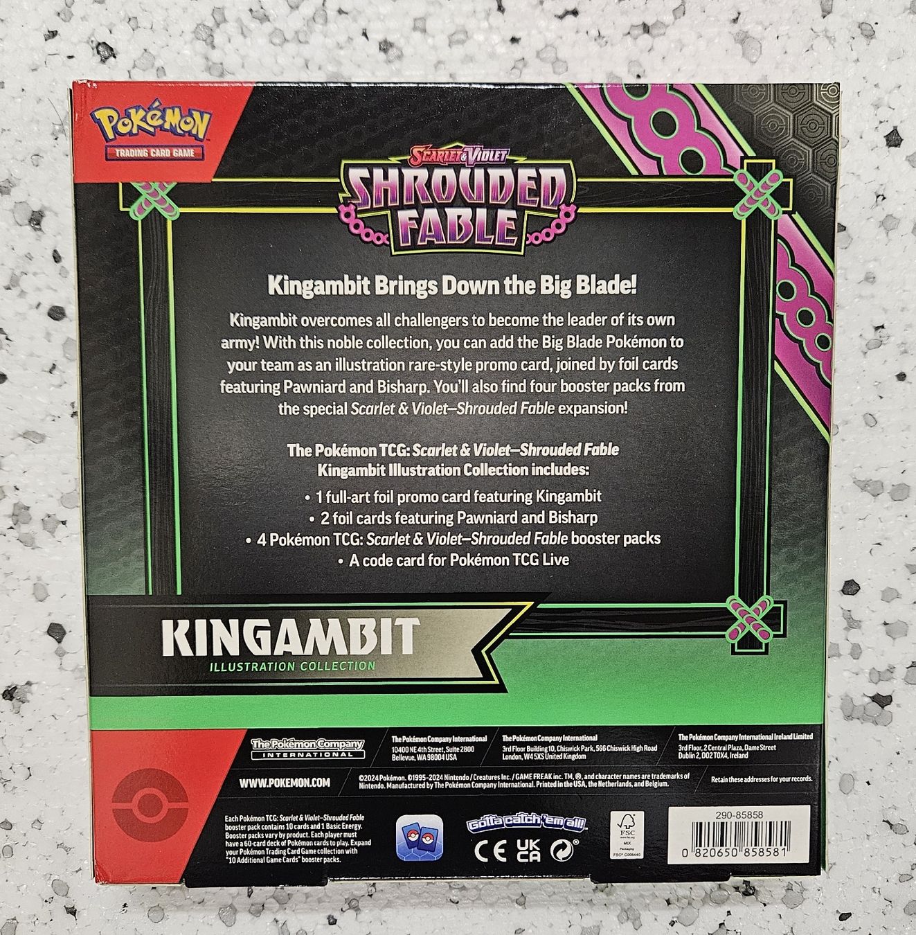 Pokémon Carte collezionabili: Pokemon Kingambit Illustration Collection English SFA – Nuovo e nell'imballaggio originale da Bern venduto da Ciprofloxacina 1