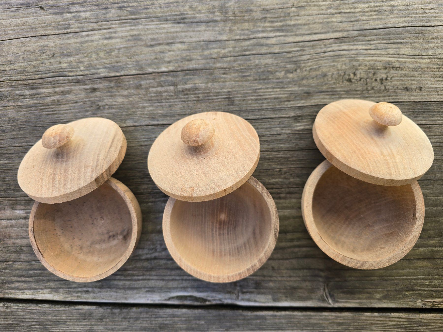 Behälter & Ähnliches: Holz: Dose mit Deckel, Aufbewahrungsbox – Neu (gemäss Beschreibung) aus Romanshorn von Rachacha 4