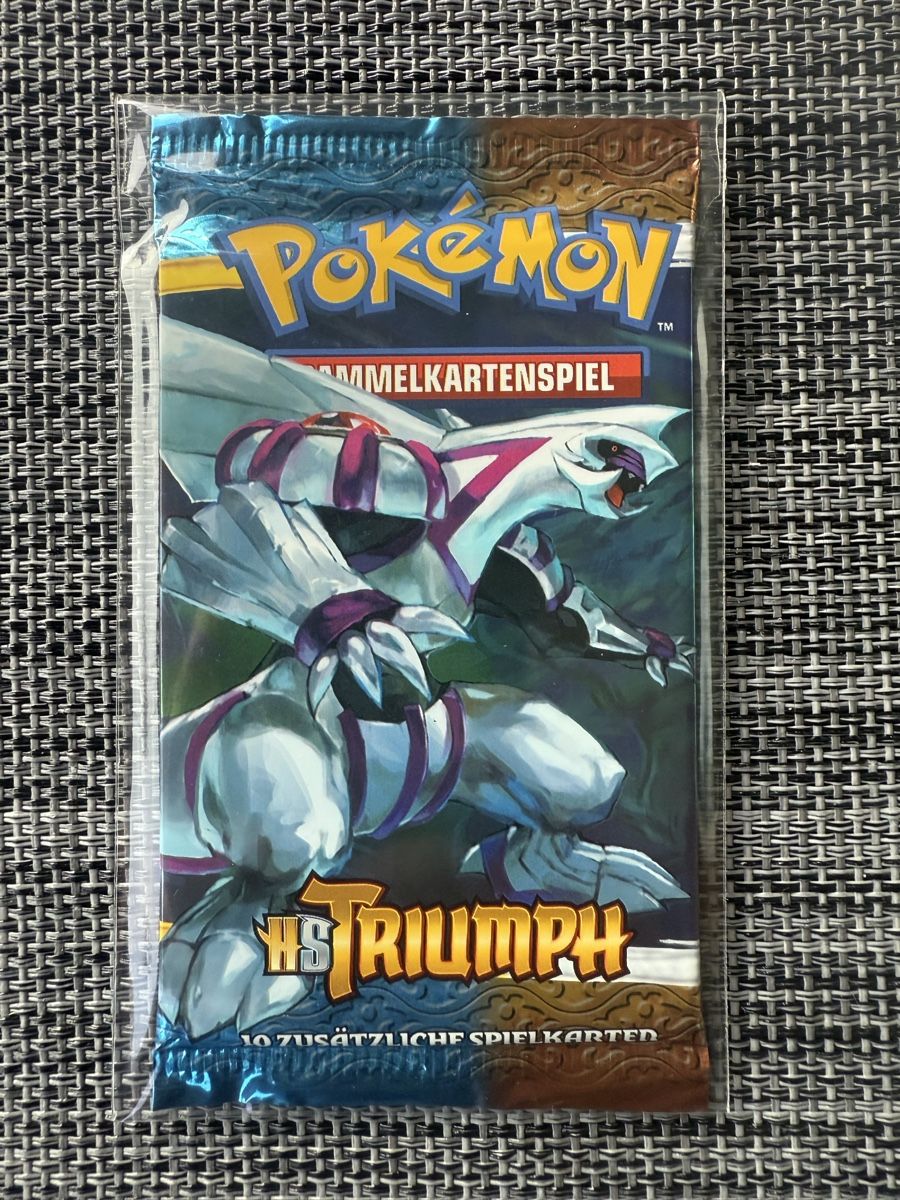 Pokémon Carte collezionabili: Pokemon 4x HS Triumphant Booster – Nuovo e nell'imballaggio originale da Zürich venduto da Cardimon 5
