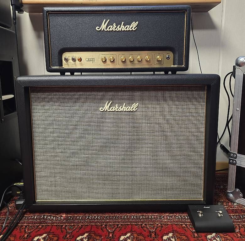 Amplificatori: Marshall Origin 20H + cabinet Origin 212  – Usato da Avry-sur-Matran venduto da Berlingo1