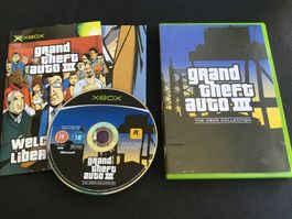 GTA III Grand Theft Auto - Xbox