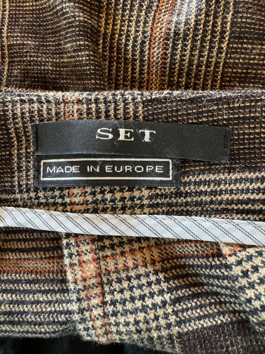 Hosen: Stoffhose kariert von SET, Gr. 38 – Neu (gemäss Beschreibung) aus Stäfa von Mofi8712 6