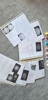 Sammlung an Kunststrickgarn, mit Anleitung