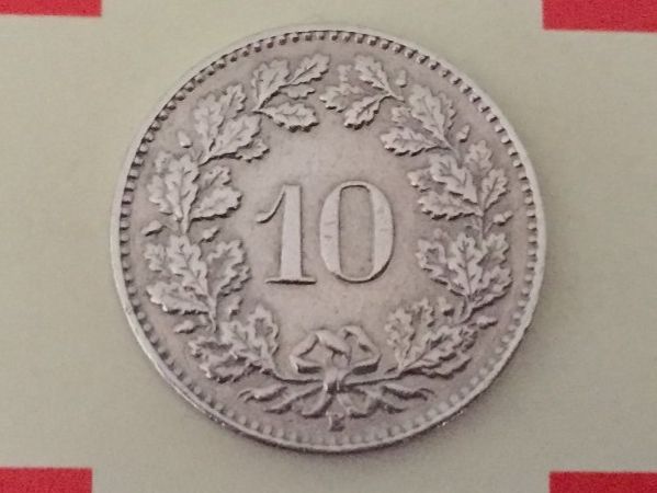 Tutti le monete: 10 Rappen 1962 ss-vz – Usato da Elsau venduto da herbybay 1