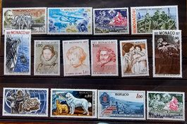 MONACO  timbres neufs ** ~1977