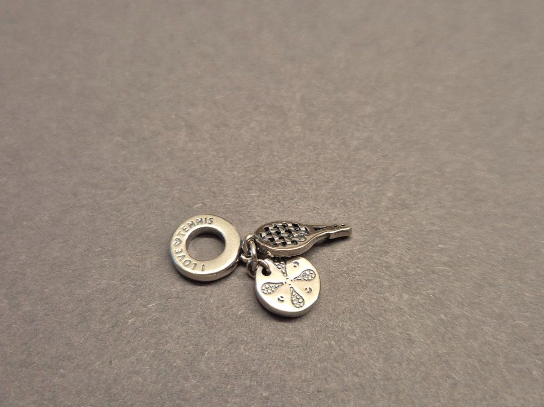 Ciondoli: Silber Charm Tennis +Garantie – Nuovo (secondo la descrizione) da Rotkreuz venduto da Carbone_Bijou-Shop 2