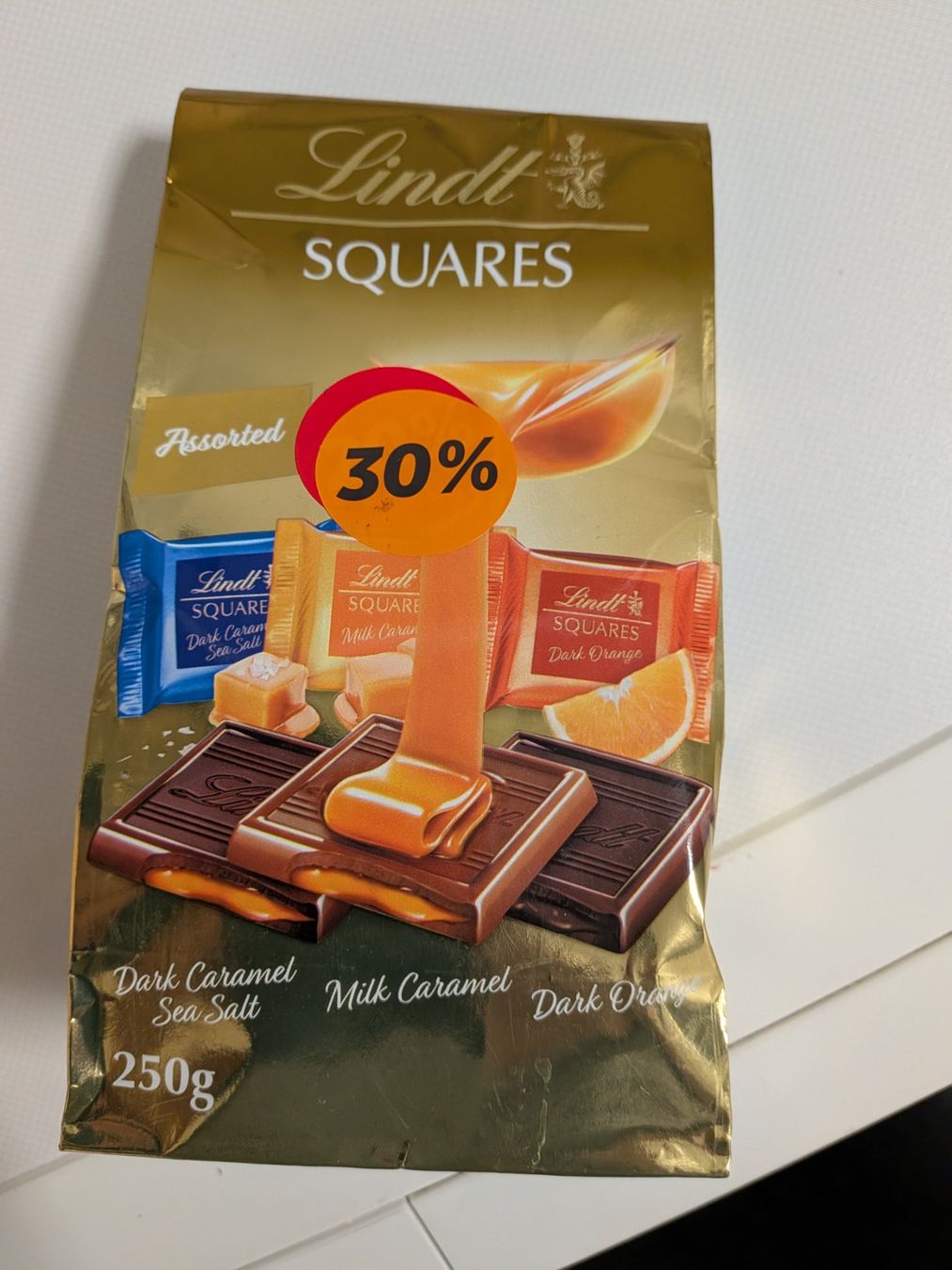 Lindt Cibi & Specialità: Schoggi Lindt SQUARES verschiedene Sorten – Nuovo (secondo la descrizione) da Untersiggenthal venduto da Marlen59 1