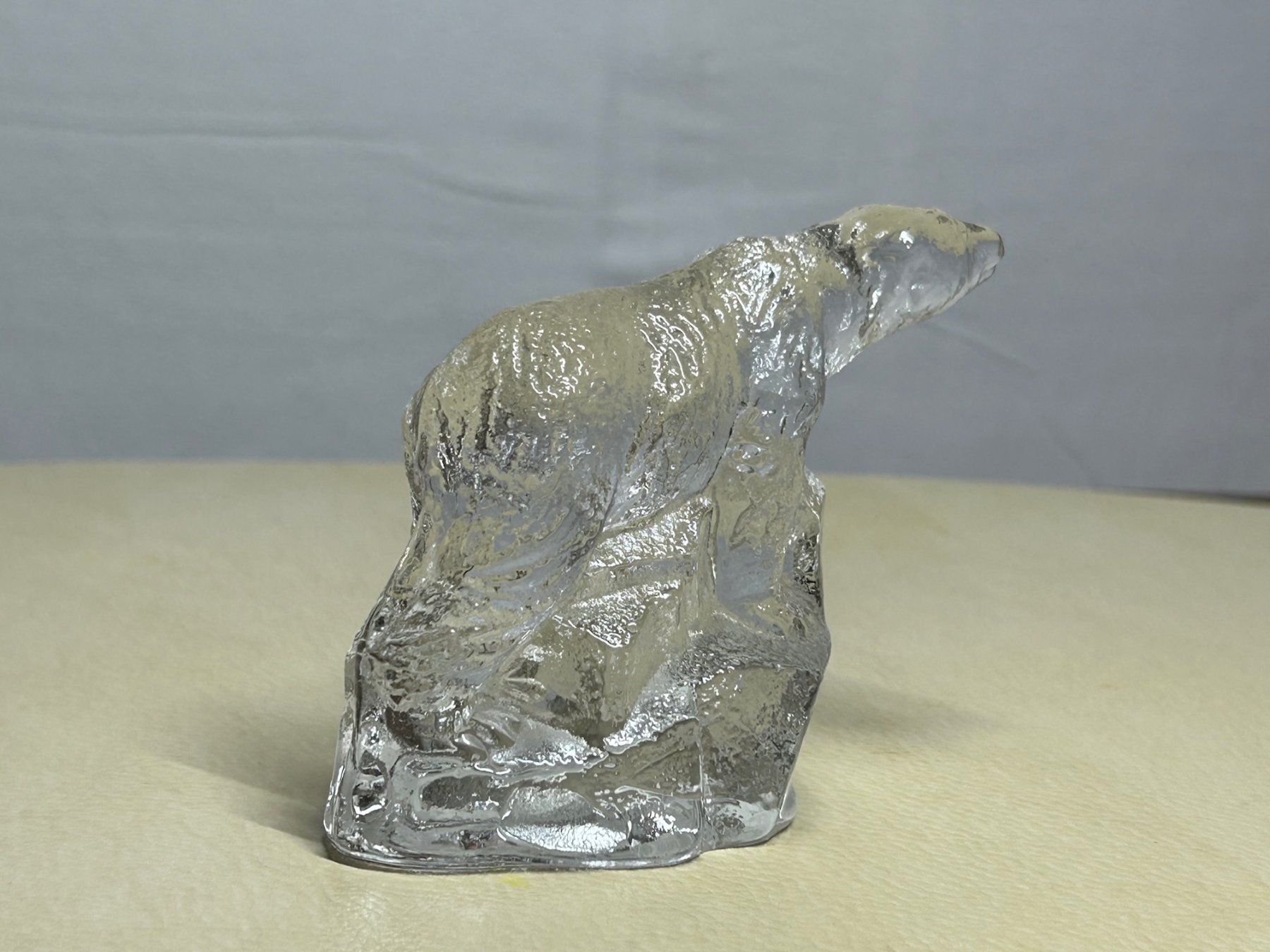 Statuette: Eisbären-Skulptur in Glas – Nuovo (secondo la descrizione) da Rocourt venduto da Vijay02 6