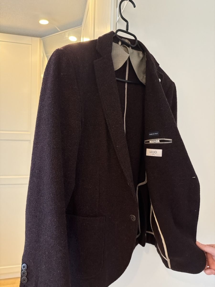 Liu Jo Giacche: LIU-JO Wool Blend Men's Blazer, IT 50, Fall Style – Usato da Hägendorf venduto da fufj11 1