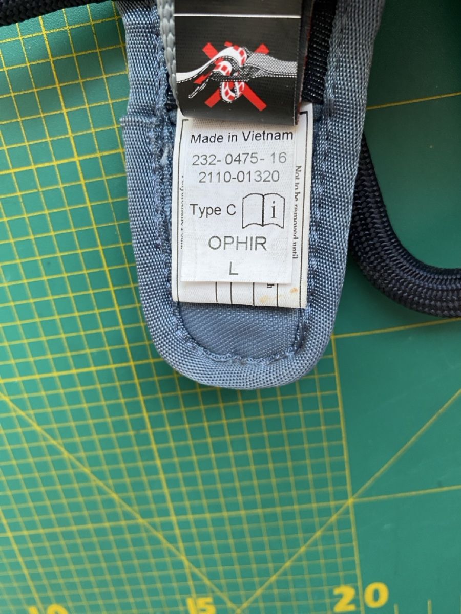 Mammut Attrezzatura da arrampicata: Baudrier Mammut Ophir, taille L – Usato da Fribourg venduto da Ste_Rz305G11 2
