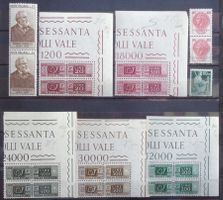 ITALIA: Des timbres neufs ** des années 1945–1976, 2 photos