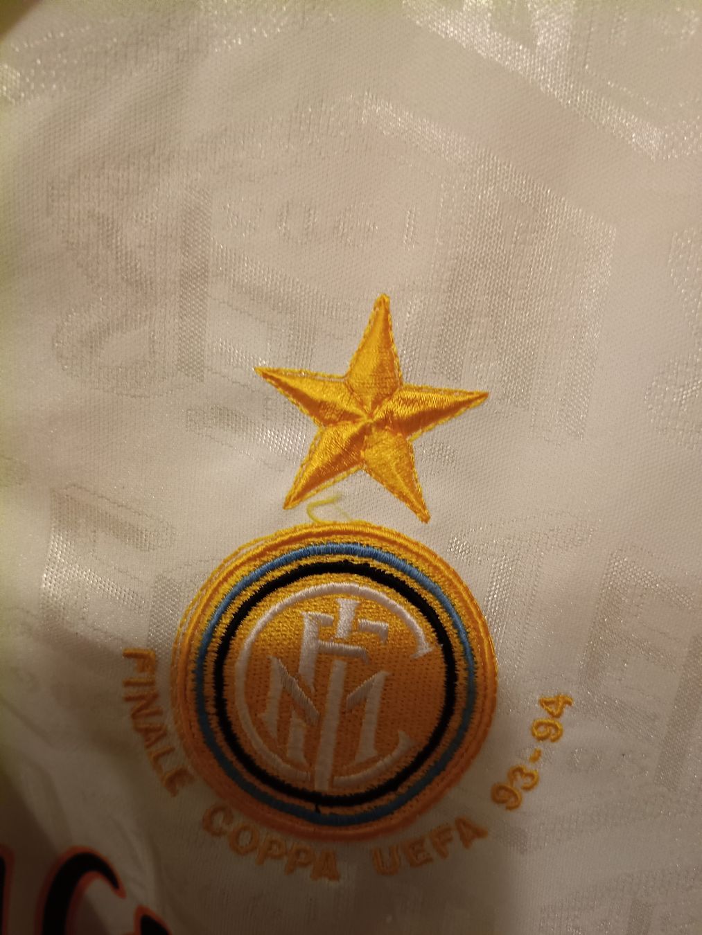 UEFA T-shirt: maglia Inter finale coppa Uefa 93 94 – Usato da Adlikon b.Regensdf venduto da Gui_z566 3