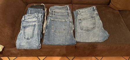 Jeans Slim, large avec ou sans trous