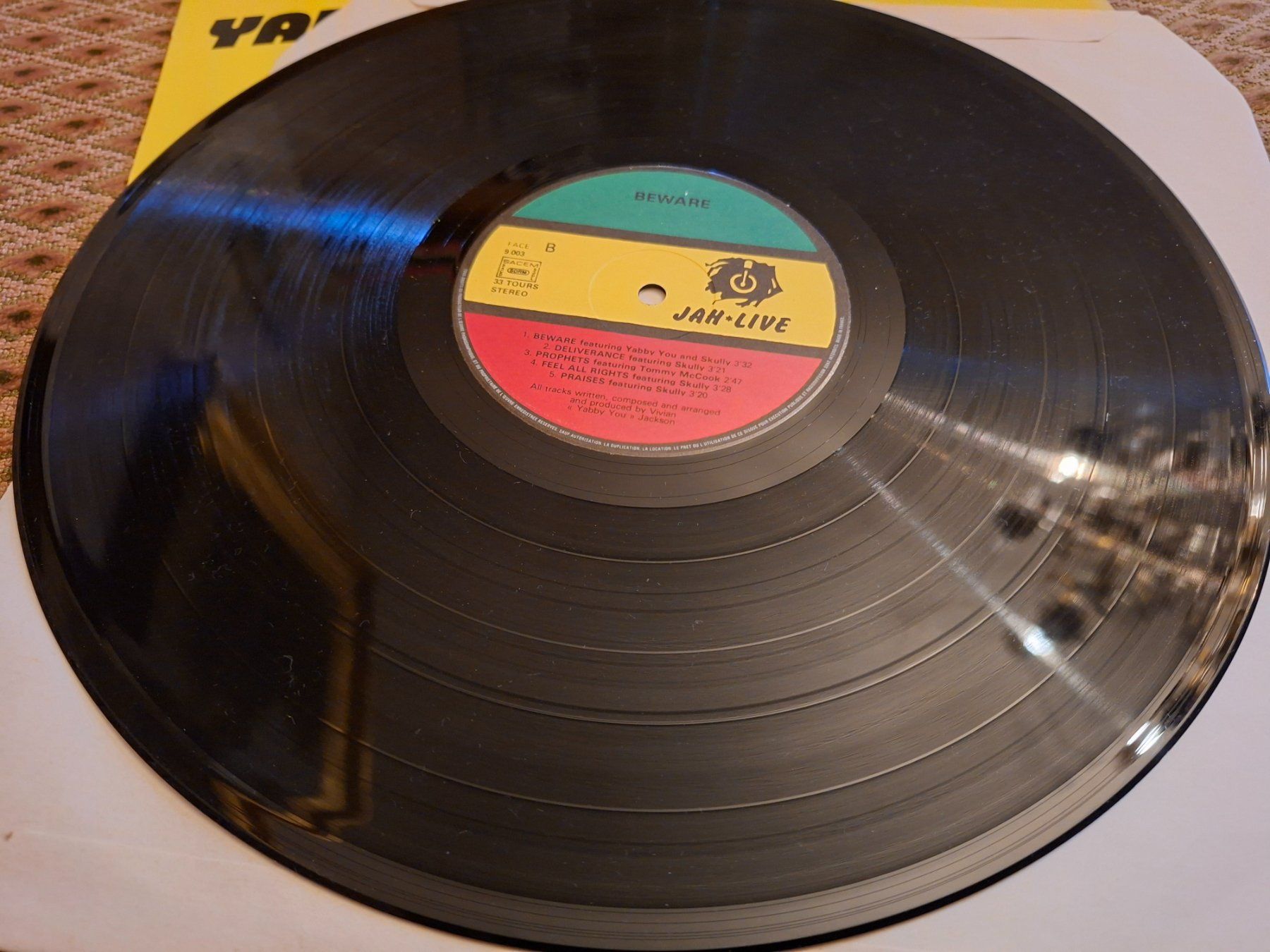Dischi in vinile: Reggae-Dub LP - Yabby You - Beware - 1981 – Usato da Bernex venduto da Wannabehasbeen01 5