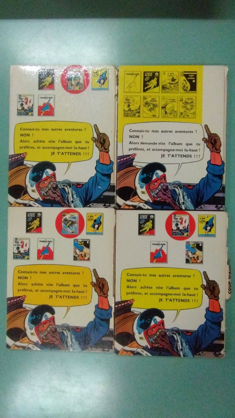 Fumetti: Dan Cooper - 4 BD originales 1963-66 Dont EO – Usato da Farvagny-le-Grand venduto da LaCaverne 1