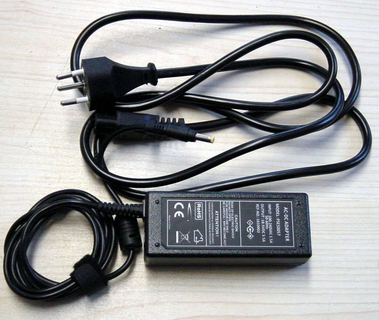 Hewlett Packard Caricabatterie: Laptop Netzteil HP / Compaq PSE50057 – Nuovo e nell'imballaggio originale da Wetzikon ZH venduto da kleinerfunk