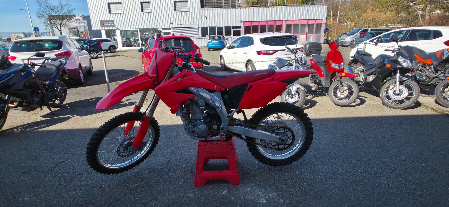 Honda Enduro: Honda CRF450R – Usato da Weinfelden venduto da Volvogel60