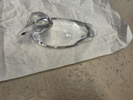 Villeroy und Boch Glas Ente Figur Dekoration 