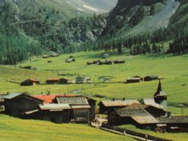Davos , Sertig Dörfli 1977