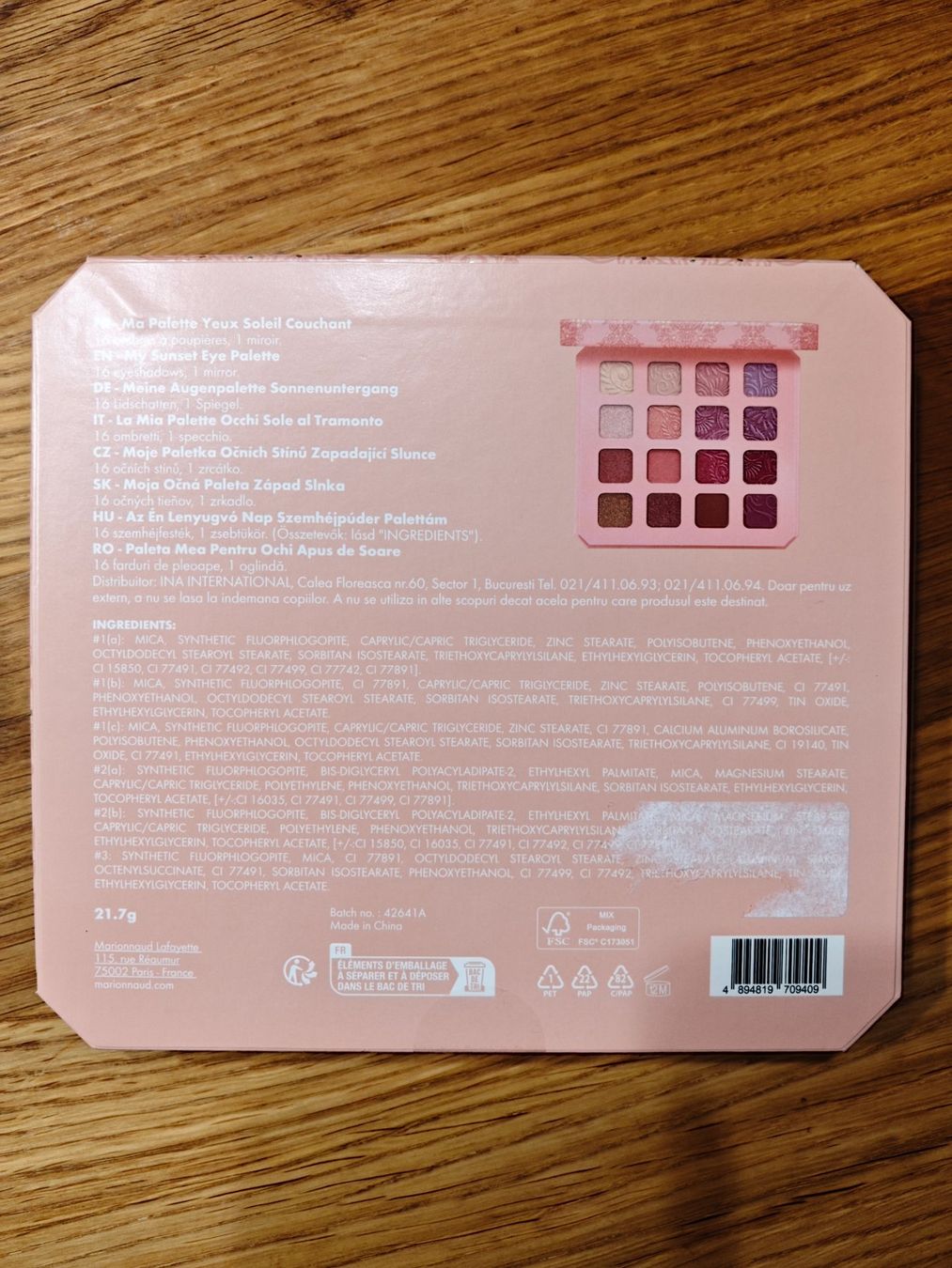 Make-up: Marionnaud Lidschatten Palette, neu! – Nuovo e nell'imballaggio originale da Gunzgen venduto da 0Aurin0 1