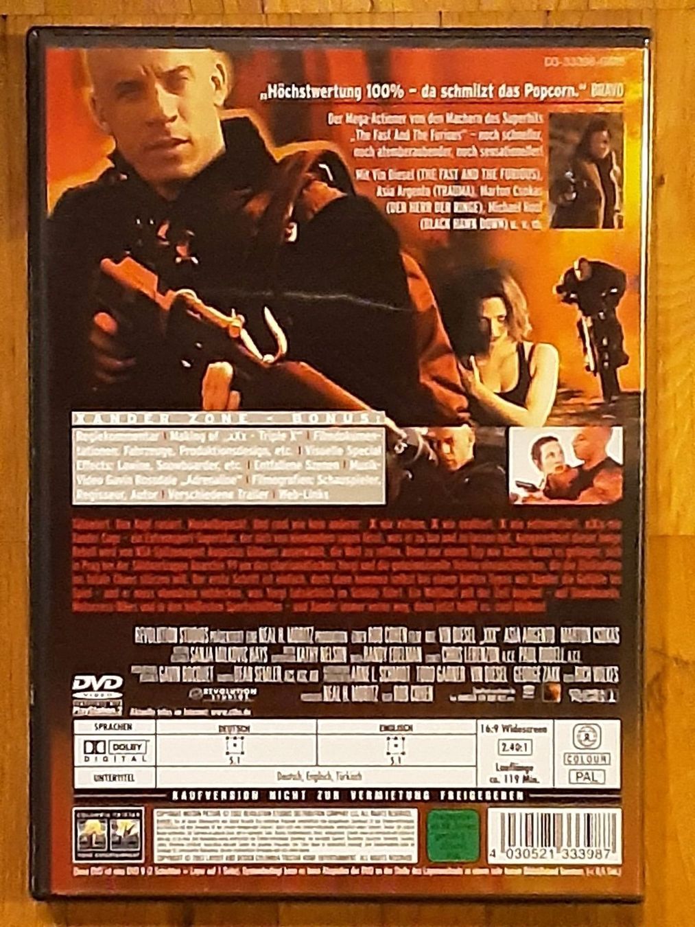 Alle DVDs: XXX - Triple X – Gebraucht aus Wallisellen von Sawr 1