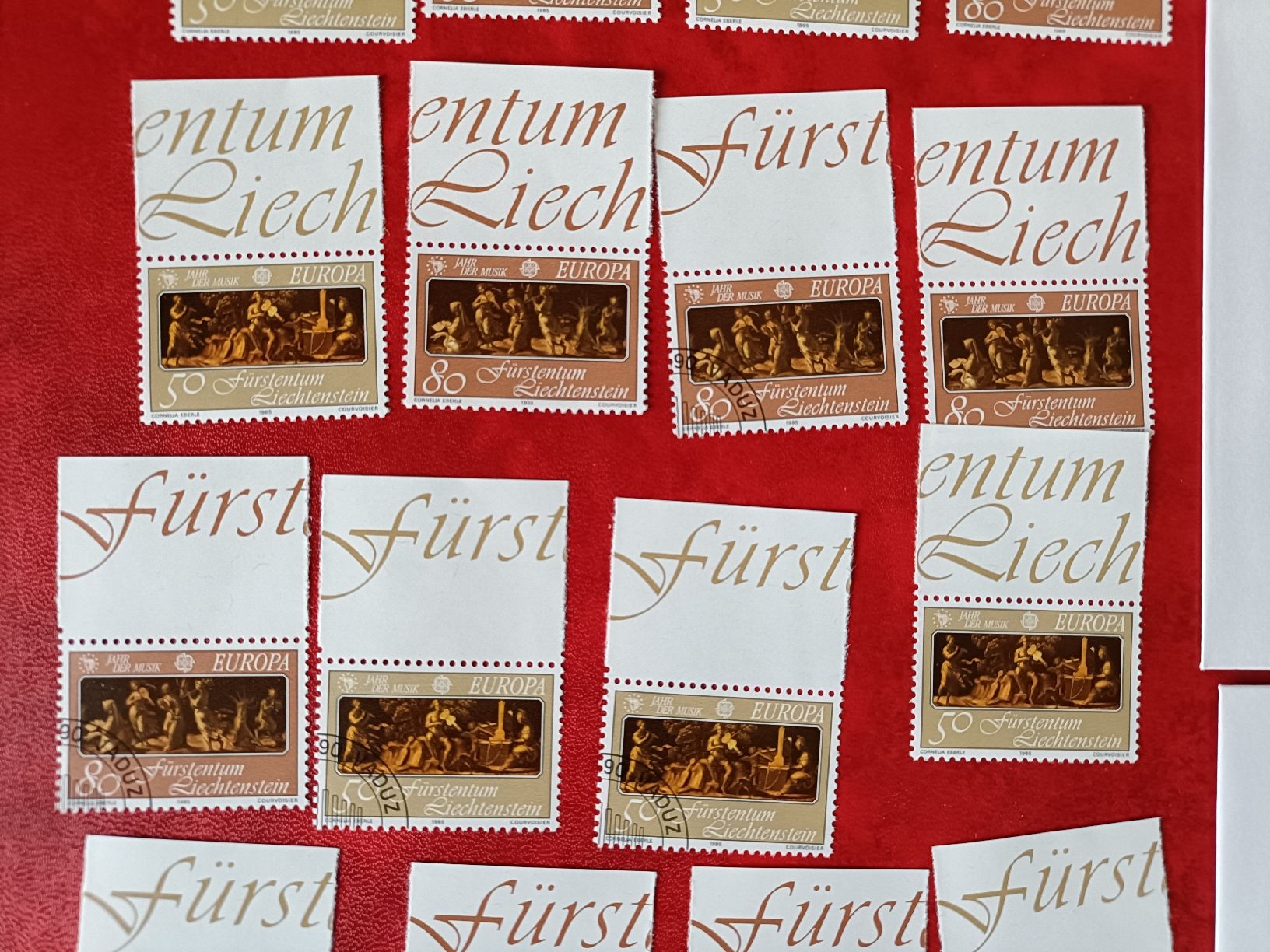 Tutti i francobolli: Liechtenstein Briefmarken Sammlung, Ersttagsbriefe 1985 Top – Nuovo (secondo la descrizione) da Sargans venduto da Polifemo58 2