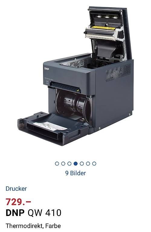 Stampanti: DNP QW 410 Thermodirekt, Farbe – Usato da Sursee venduto da Jaenuful 2