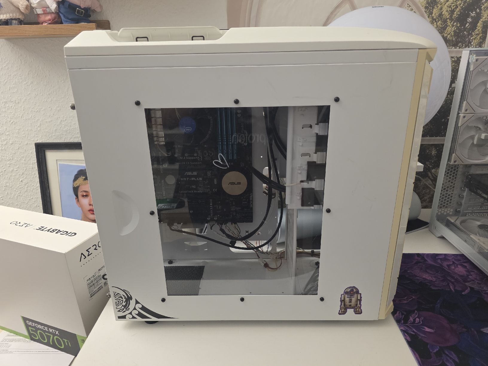 Intel PC: PC Case + ASUS H97-PLUS Board, Intel i7 4790 CPU + DDR3 32GB – Usato da Zürich venduto da bobesponja46 1
