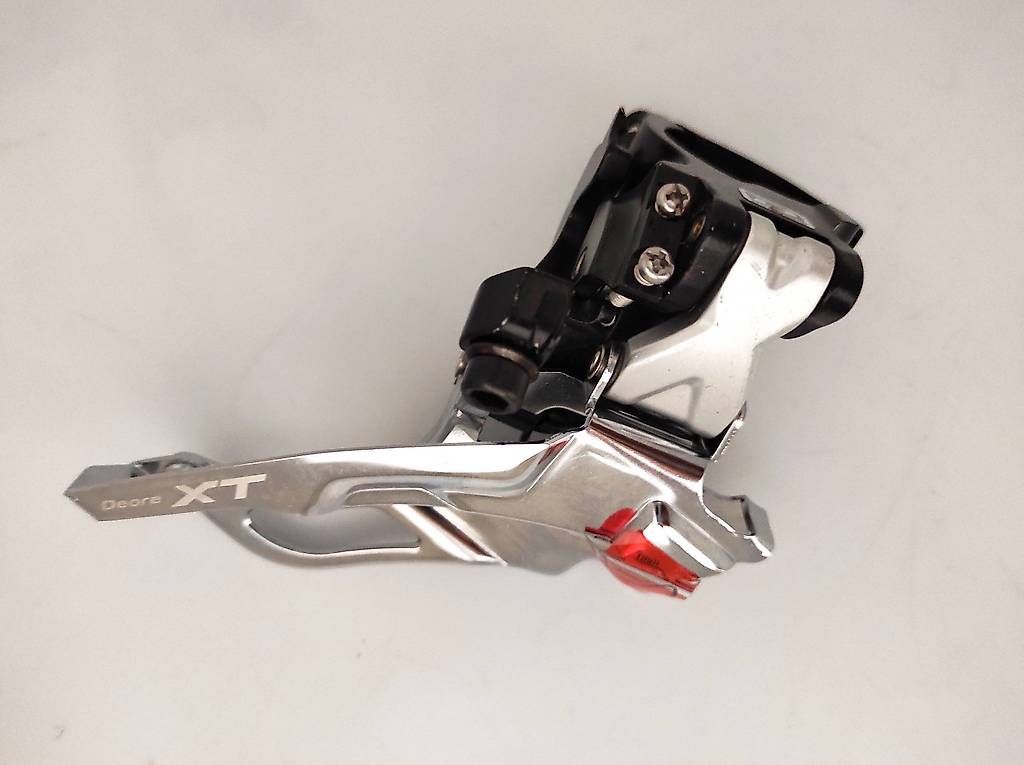 Shimano Ersatzteile: Shimano Deore XT Umwerfer FD-M771 -10  MTB front Dérailleur – Neu (gemäss Beschreibung) aus Grenchen von stilvortalent71