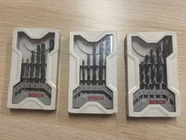 3x Bosch Metallbohrer Set