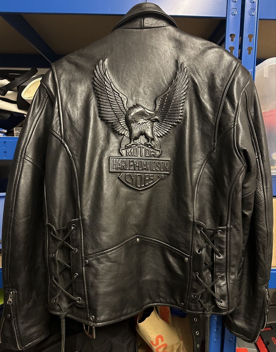 Harley-Davidson Giacche: Harley Davidson Lederjacke (Original), Grösse M. – Usato da Bellach venduto da Joib 1