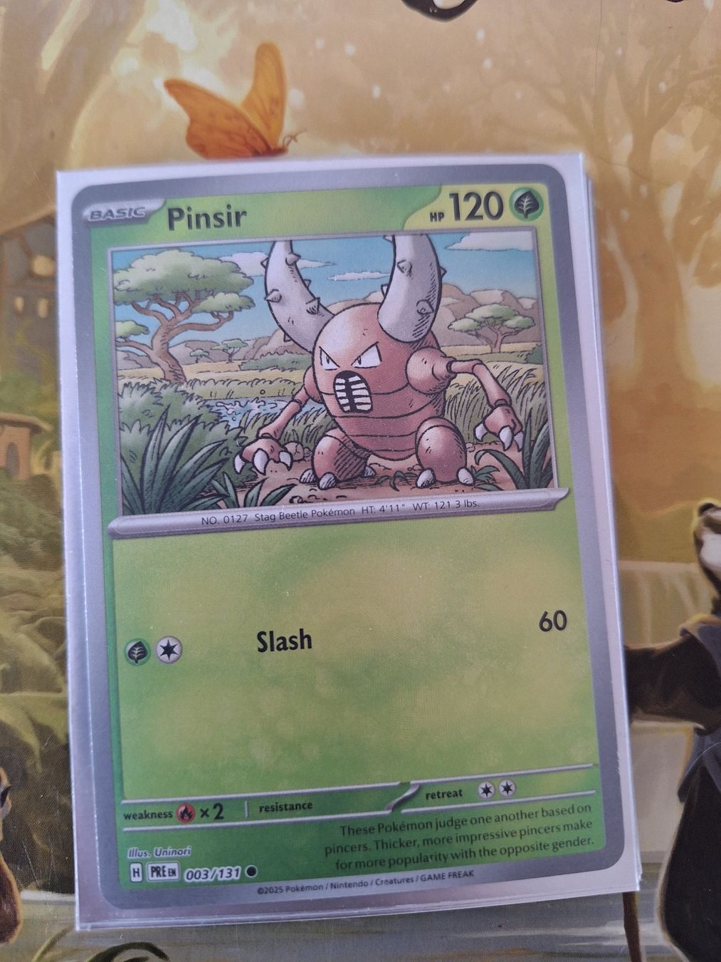 Pokémon Carte collezionabili: Pinsir - Pokeball Holo Prismatic Evolution – Usato da Altstätten SG venduto da GGsGameshop