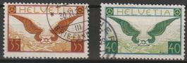 F14, F15 Satz Flügelrad gestempelt Kat. 205.-