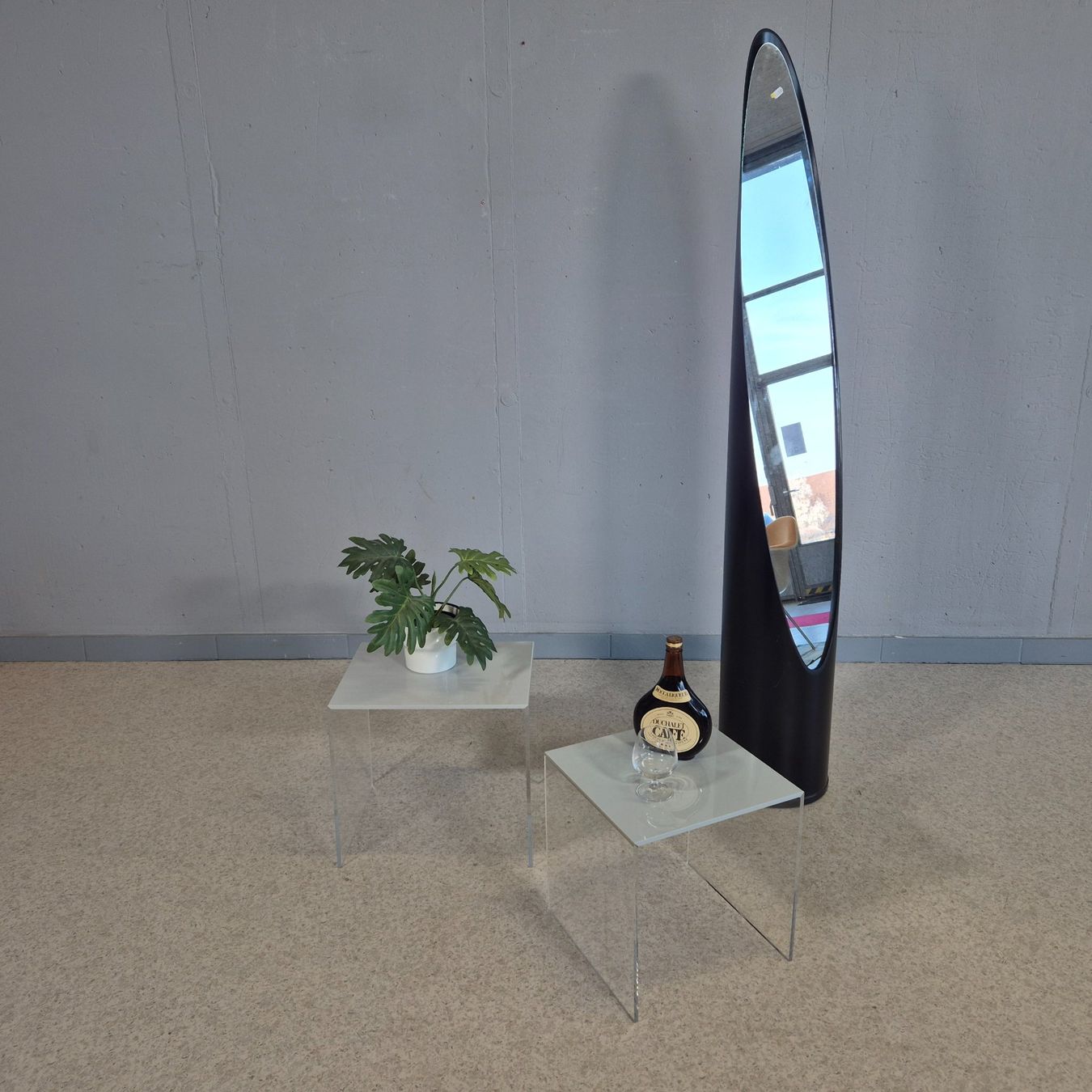 Tavoli: 2 Stk. Plexiglas Beistelltisch Coffee-Table Acryl Satztisch – Usato da Nottwil venduto da Wondewa-Shop 2