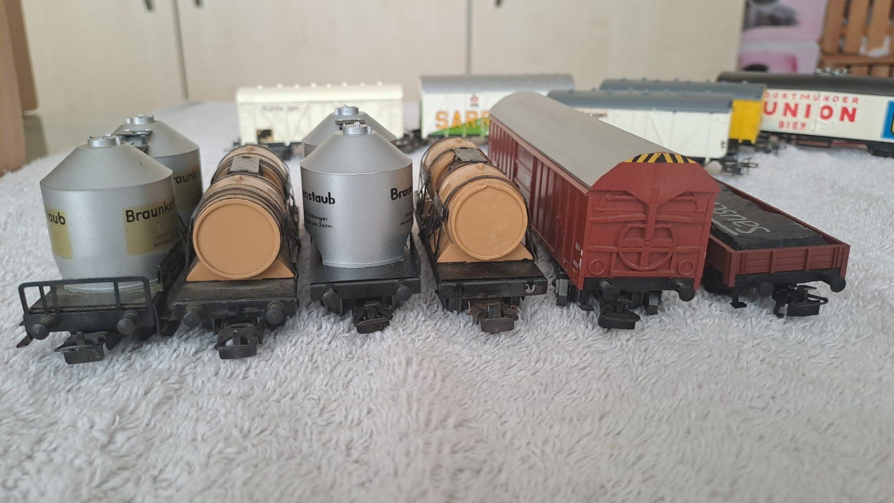 Märklin Modelleisenbahnen: Märklin 12 Güterwagen H0 WS/06 – Gebraucht aus Winterthur von Riebeli333 6
