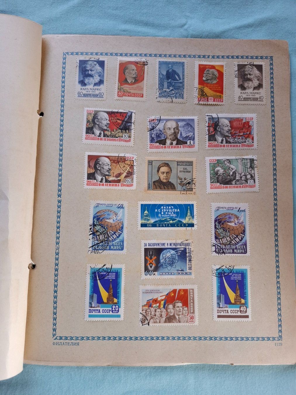 Alle Briefmarken: Briefmarken Russland/UdSSR – Gebraucht aus kreuzlingen von norgeire73 1