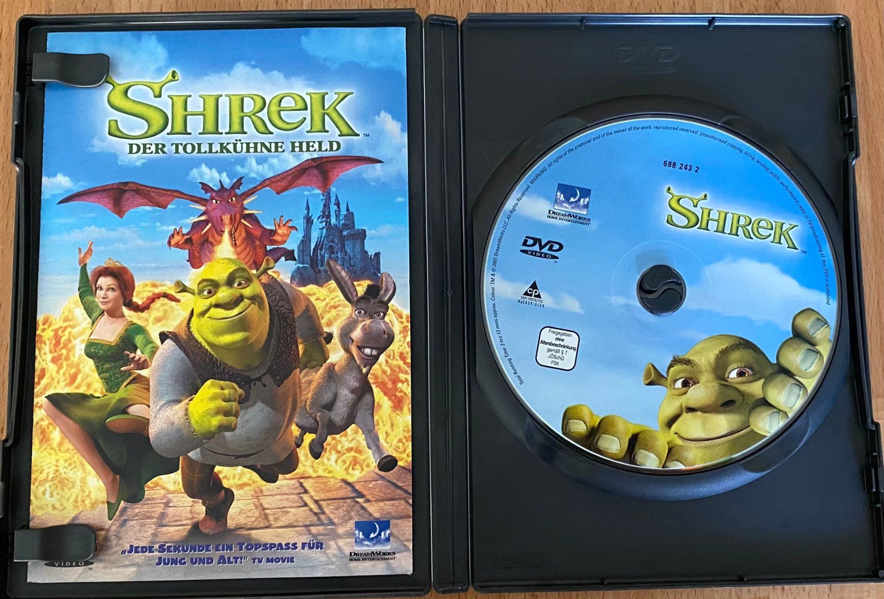 Alle DVDs: DVD - Shrek Der tollkühne Held – Gebraucht aus Winterthur von Secondhand-Family 3