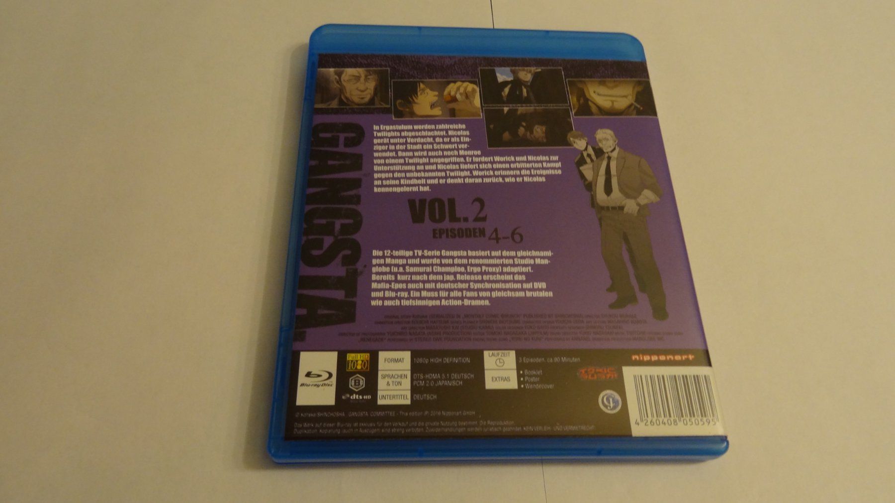 Tous les DVDs: Gangsta - Vol. 2 BLU-RAY – D'occasion à Olten par Disc-Verkauf 2