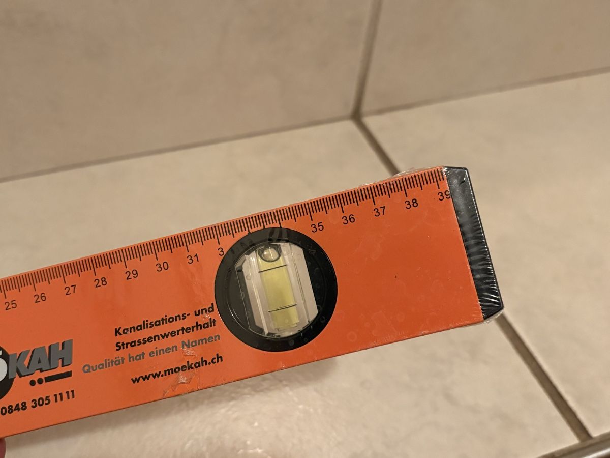 Misurare: Wasserwaage, 40cm – Nuovo e nell'imballaggio originale da Meilen venduto da Harley. 2