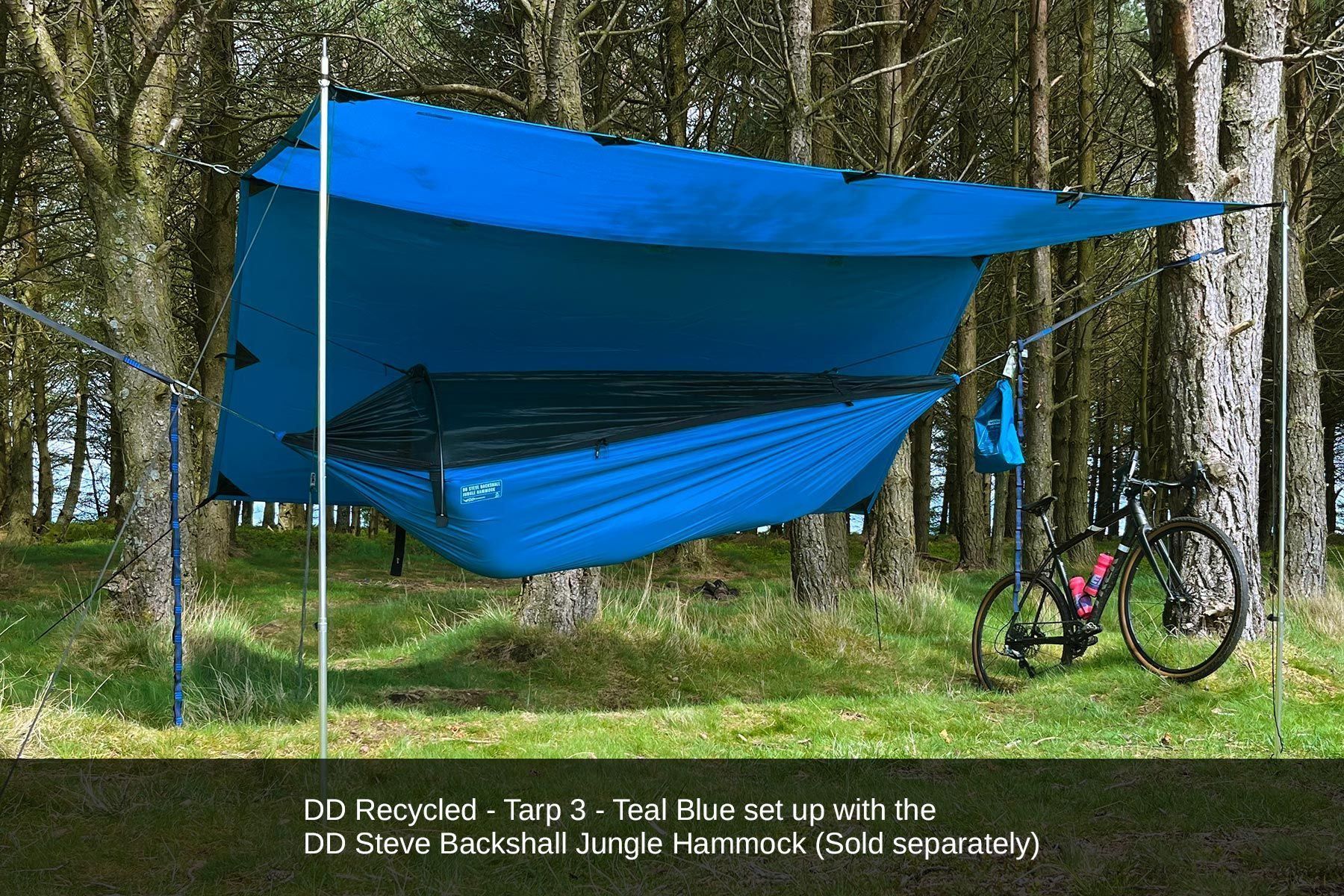 DD Hammocks Altro: DD Hammocks Recycled - Tarp 3 blau – Nuovo e nell'imballaggio originale da Tulln venduto da HaengemattenShop 6